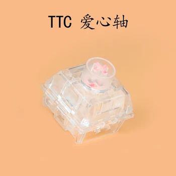 TTC INIMA Comutator Liniar Placa de Montare Transparent RGB Comutator Pentru Tastatură Mecanică MX Comutator 42g 3pin Bloc Comutator 13