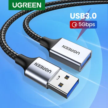 UGREEN USB Cablu de Extensie USB 3.0 2.0 Extender Cablu de Tip Masculin la Feminin Transfer de Date Plumb pentru Playstation Tastatură Imprimantă