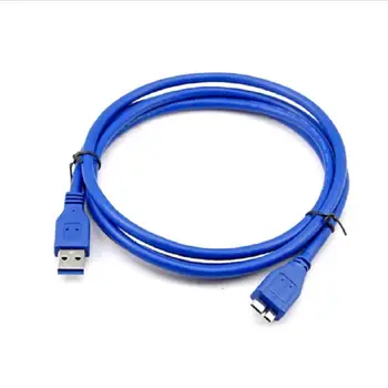 USB 3.0 de sex Masculin la Micro-B Cablu de 5Gbps 1M Rapid de Încărcare Cablu de Date USB, Cablu Telefon Mobil Cabluri pentru Samsung Note 3 S5 Hard Disk HDD 12