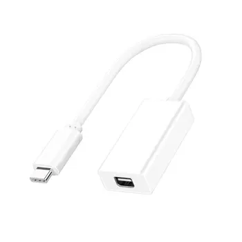 USB-C USB 3.1 TIP-C a DP Display Port Converter Cable Hub Video AV, Cablu Adaptor pentru Macbook Pro 4