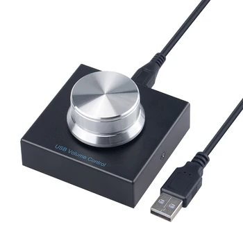 USB Controler de Volum Speaker de Calculator Audio Buton de Control Digital de Reglare cu O singură cheie, Functie Mute pentru Telefon Mobil 15
