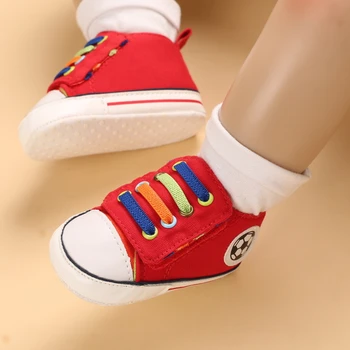 VALAN SINA la Modă Panza pantofi Casual cu Talpă Moale Adidasi Pentru Băiat Și Fată Copii Pantofi pentru Copii 0-18 Luni Nou-născut