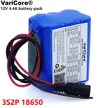 VariCore 12v 4.4 Ah 4400mAh 18650 acumulatori 12V cu BMS Litiu Acumulator Protecție Bord CCTV Cam Monitor UES 3