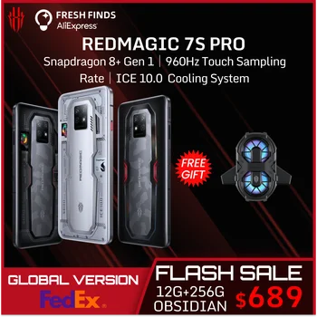 Versiune globală Nubia RedMagic 7S Pro Gaming Telefon Premiera Mondială a Smartphone 6.8