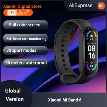 Versiune globală Xiaomi Mi Band 6 Brățară Inteligent 1.56