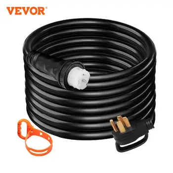 VEVOR 10-75FT Generator Cablul de 50A Grele Priza Cablu de Extensie rezistent la apa Alimentare cu Energie Electrica Fire NEMA 14-50P să CS6364 16