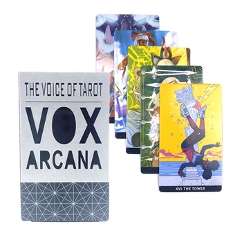 Vocea de Tarot Vox Arcana Carduri Profeția Divinație Punte Petrecere de Familie Tabla de Joc ghicitul Joc Incepatori Carduri 1