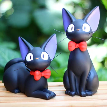 Vrajitoare Pisica Neagra Banii Pot Monedă Cutie Miyazaki Kiki Bani Banca Ornamente Figurina Jucarie Cadou Pentru Copii Piggy Bani De Economisire Cutie 3