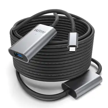 WEME 10M USB C Cablu de Extensie de Tip C USB de sex Masculin la Feminin USB 3.0 5Gbps Full-featured Extender Cablu de Date pentru Oculus VR Xbox 360