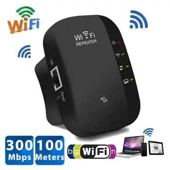 Wireless WiFi Repeater Wifi Extender 300Mbps Wi-Fi Amplificator 802.11 N/B/G Repetidor de Rapel WiFi Reapeter Punct de Acces 5
