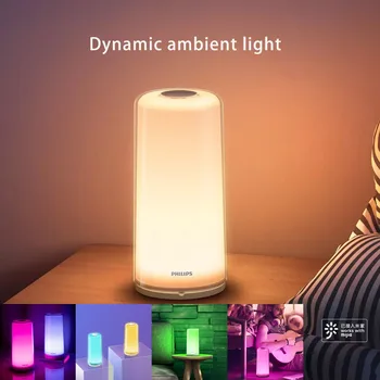 Xiaomi PHILIPS Mijia Personalizate Smart LED Lampă de Noptieră RGBW Estompat Lumina de Noapte de Tip C USB WiFi Bluetooth-compatibil Mijia App 11