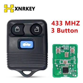 XNRKEY 3 Butonul de 433MHz Auto Keyless Entry Pentru Ford Transit MK6 Conecta 2000-2006 Inteligent Cheie de la Distanță Masina 11