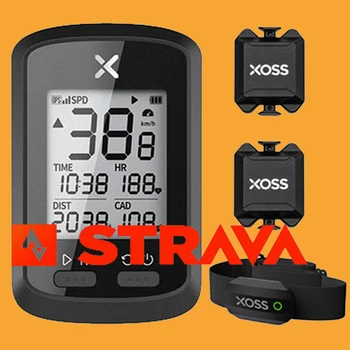 XOSS G+ Biciclete Vitezometru GPS pentru Biciclete Calculator Bluetooth ANT+ Magene Cadență Senzorului de Viteză a Rula MRU Centura de Montare Wahoo Garmin BT Trupa