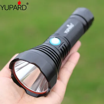 YUPARD SST 40 DE LED-uri de mare putere de Iluminat Drumeții Lanterna far Lanterna Tactica USB reîncărcabilă Lanterna camping 14