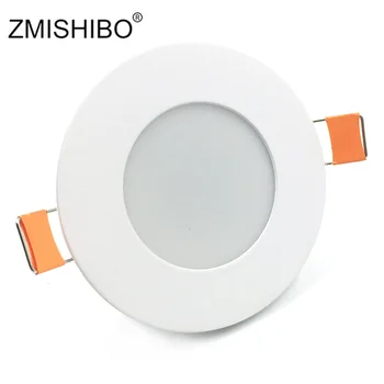 ZMISHIBO 220V Rotund Încastrat Led Downlight 68-80MM Taie Gaura Dimensiune LED Lampă Spot 3W/5W Pentru Tavan/Camera de zi SMD Full Watt 2