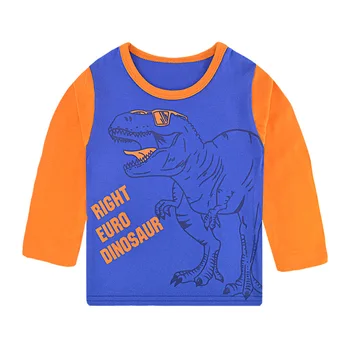 ZWY2050 pentru Copii cu Mânecă Lungă T-Shirt Toamna Iarna Noi Fete Baieti Moale de Piele-Friendly Bottom Tricou Copii Topuri 3