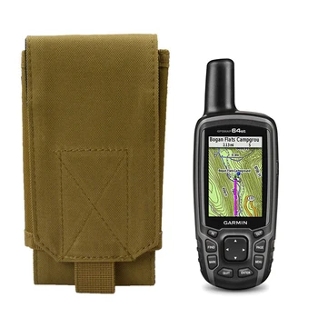 În aer liber Armata Camuflaj Camuflaj Portabil Sac geantă cu Curea de Caz pentru Drumeții GPS Garmin GPSMAP 60cs 64st 62st 64 62 64cs 62cs 66st 65st