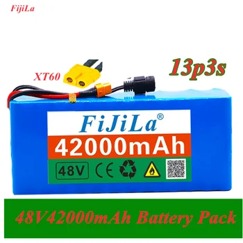 Baterie 48V 13s3p 42Ah baterie 1000W baterie de mare putere Ebike biciclete electrice BMS cu XT60 plug