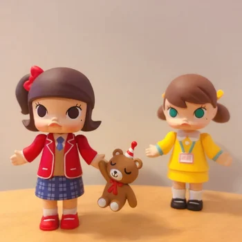 Original POPMART Molly Campus Serie Orb Caseta de Jucărie Figura Desemnat Stil Anime Drăguț Caracter Cadou Transport Gratuit